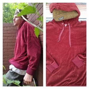 L.A. Hearts velvetlike hoodie